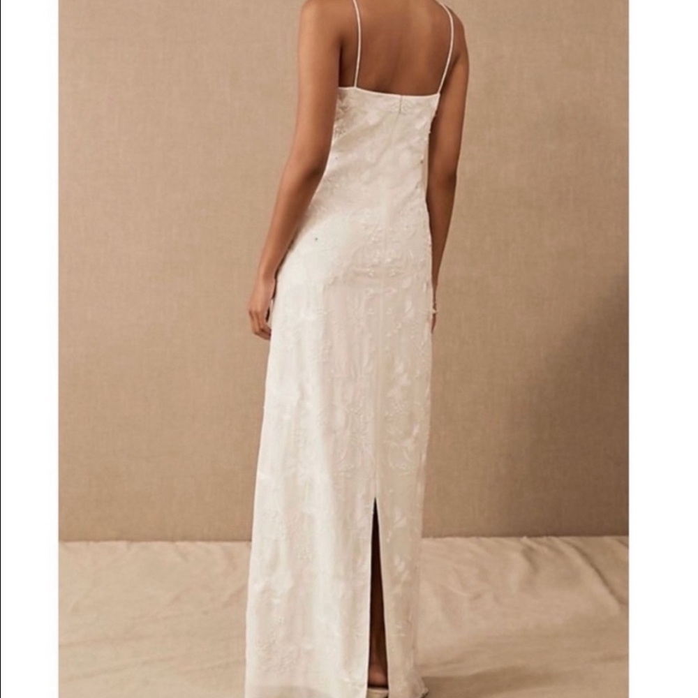 BHLDN Issie Embroidered Wedding Dress - Picture 3 of 8
